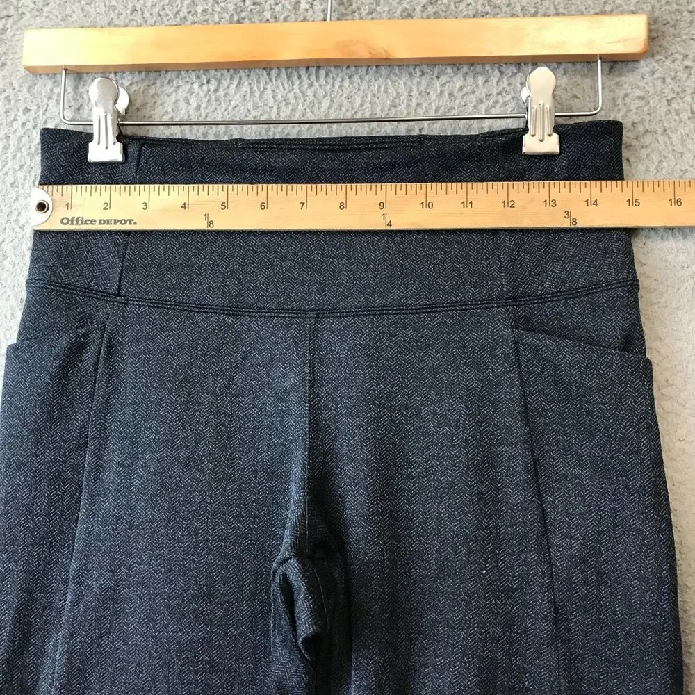 Athleta Pants Womens S Black Pants Side Pockets High Rise